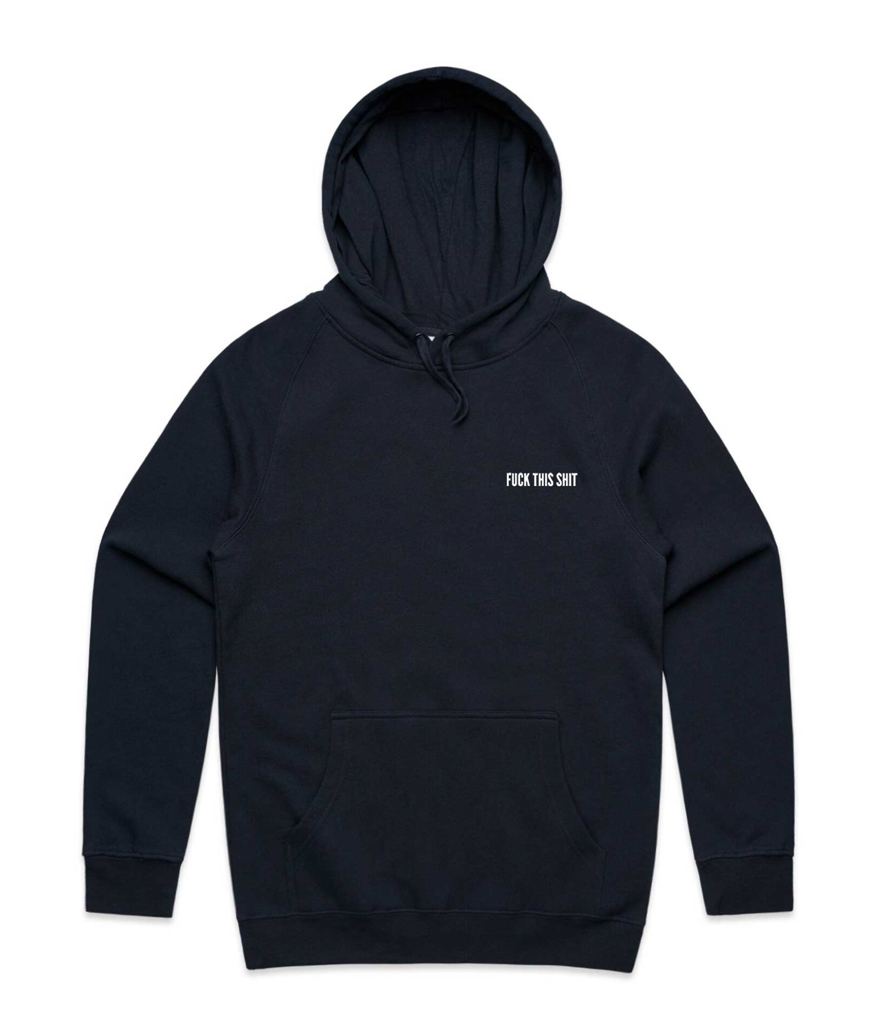 Image of BSO Embroidered Unisex Hoodie - Fuck This Shit Backstage Originals